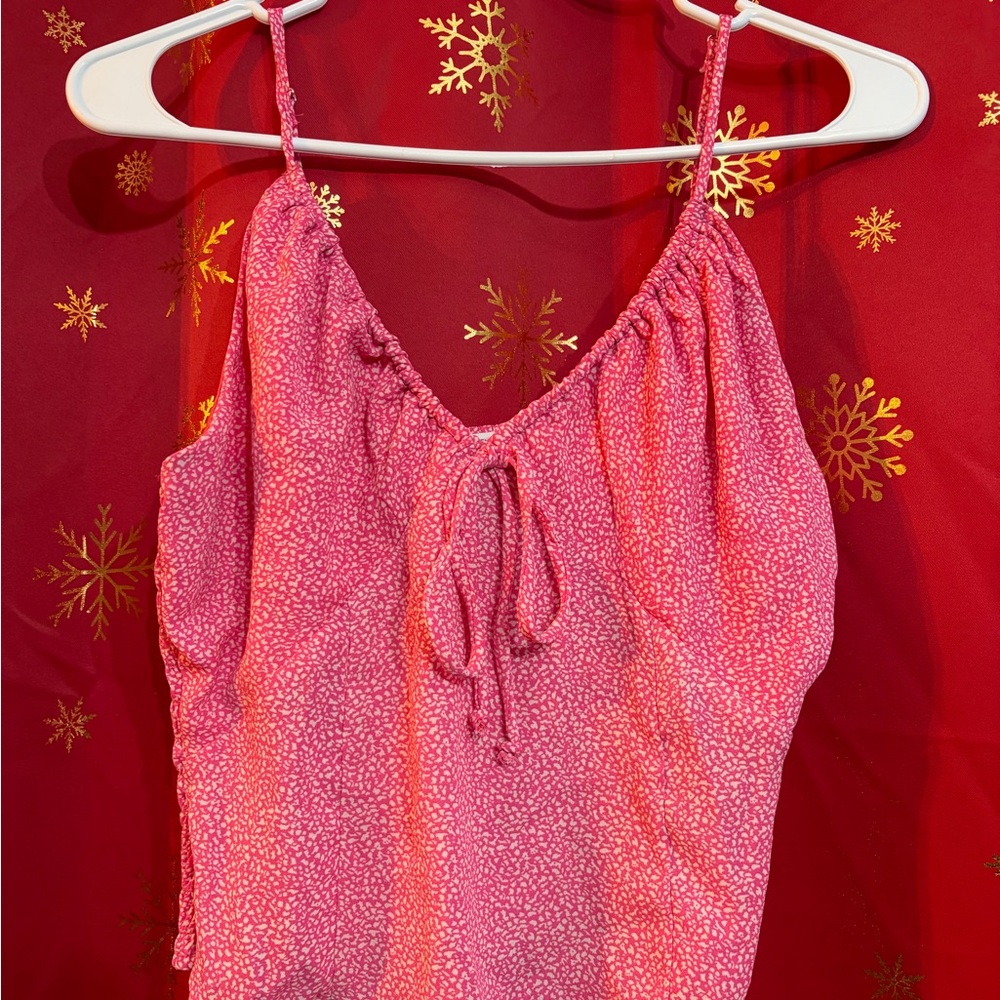 Sienna Sky Pink Camisole with Spaghetti Straps
